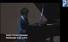 Pablo Torres Costales dedica interpretación a Herbarth Torres